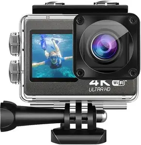 4K Ultra HD Action Camera, Ultra HD Wifi, Waterproof 40M, Outdoor Digital Camera