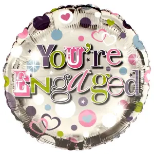 Simon Elvin 18 Inch Engagement Balloon Multicoloured (One Size)