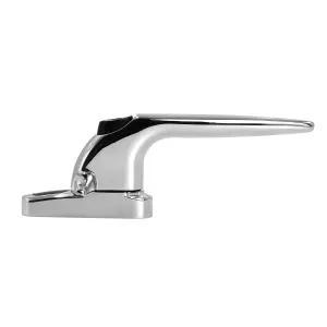 Yale Sparta Cockspur Window Handle - Chrome, Right, 15.5mm