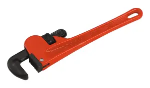 Sealey Pipe Wrench European Pattern 250mm Cast Steel AK5102