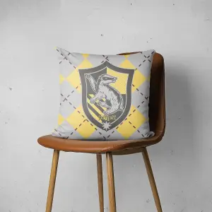 Harry Potter Hufflepuff Square Cushion