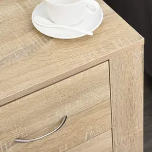 Hopkint 2 Drawer Bedside Table Natural