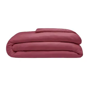 Belledorm Brushed Cotton Duvet Cover Red (Single)