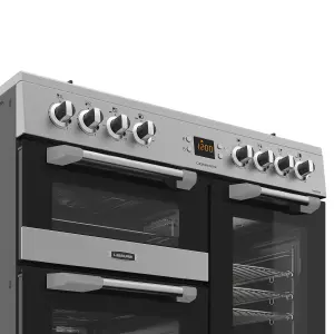 Leisure CS90F530X Freestanding Electric Range cooker with Gas Hob