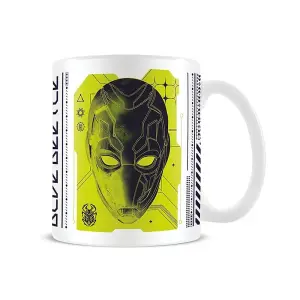 Blue Beetle Alien Biotech Mug White/Yellow (One Size)