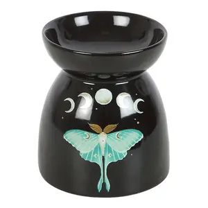 Ceramic Luna Moth Print Indoor Oil Burner