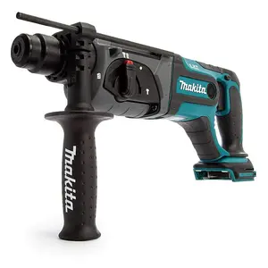 Makita DHR241Z 18V LXT SDS 3 Mode SDS+ Rotary Hammer Drill + Keyless Chuck