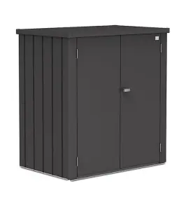 Biohort High Quality 4ft x 3ft Romeo Garden Patio Locker - Metallic Dark Grey