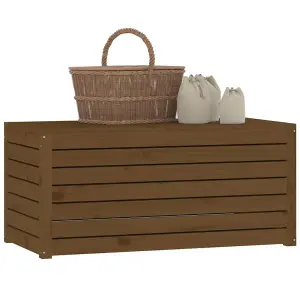 Berkfield Garden Box Honey Brown 101x50.5x46.5 cm Solid Wood Pine