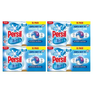 Persil XL 3 in 1 Washing Capsules Non Bio Stain Removal 36 Washes, 4 Pack