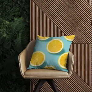 Fresh Lemons Outdoor Cushion 60cm x 60cm