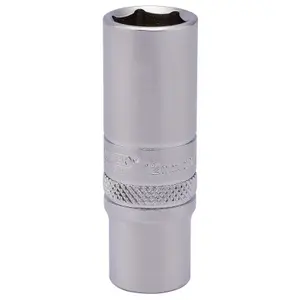 Draper 1/4" Square Drive 6 Point Deep Socket 12mm 82142