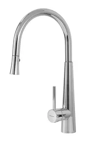 Clearwater Porrima Pull Out With Twin Spray Kitchen Chrome - PO3CP