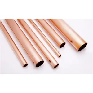 PACK OF 10 (Total 10 Units) - Premium 54mm Copper Tube - (EN1057) - 54mm x 3m Length