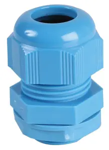 CONCORDIA TECHNOLOGIES - M20 Nylon Cable Gland, 10 - 14mm Cable, Blue