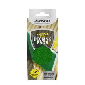 Ronseal Ultimate finish Decking paint pad refill, Set of 2