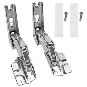 SPARES2GO Integrated Fridge Door Hinges for Hotpoint HUL161I HUT161I HUZ121 HUL162 HUL1611