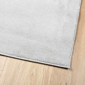 Rug OVIEDO Short Pile Grey 240x340 cm