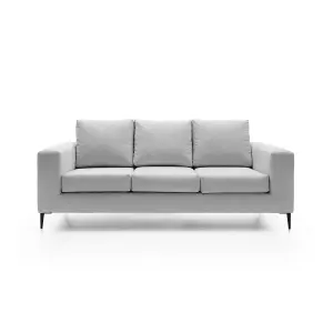 Capri Reversible Corner Sofa in Light Grey