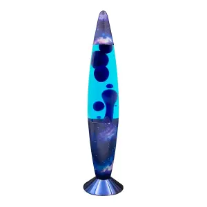 Global Gizmos Galaxy Pattern Lava Lamp