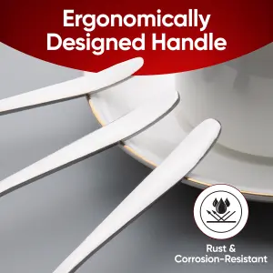 ASAB Pack Of 6 Stainless Steel Tea Spoons