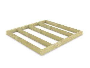 Wooden shed bases 7x7 (W-212cm x D-206cm), made of 38mm x 140mm