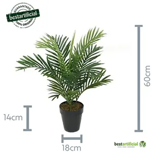 Best Artificial 2ft - 60cm Areca Palm Tree