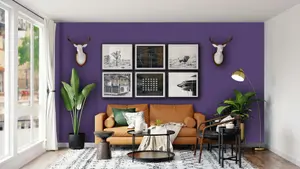 Leyland Trade Vinyl Matt Walls & Ceilings Emulsion Paint Perfectly Purple (PPG1176-7) 5L