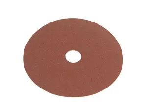 Faithfull Fibre Backed Sanding Disc 115 x 22mm 80G Pack 25 FAIAD11580