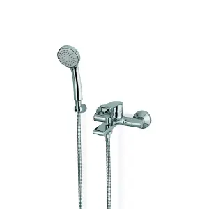 Fonthill Chrome effect Wall-mounted Shower mixer Tap