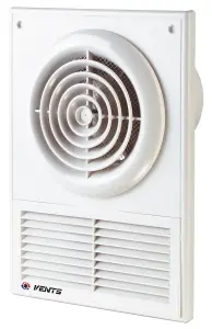 Vents 100mm Extractor Fan with Ventilation Grille Bathroom Ventilator Air Exhaust