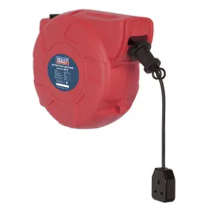 Sealey Cable Reel System Retractable 15m 1 x 230V Socket