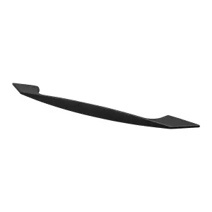 DecorAndDecor - TEREA Matt Black Modern Hight Quality Kitchen Cabinet Drawer Cupboard Pull Door Handles - 192-224mm - Pair