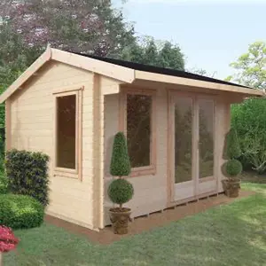 Marlborough 28 mm Log Cabin 12 x 12 Feet