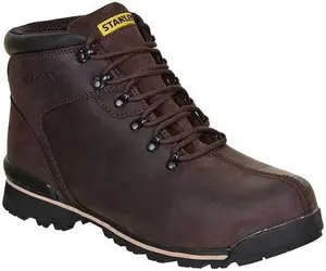 Stanley Boston Safety Boots - Brown