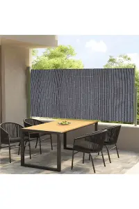 150cm W x 500cm L Fencing Divider Garden Sunshade Privacy Fence Screen Panel Dark Grey