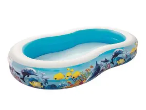 Bestway 54118 Inflatable Paddling Swimming Pool For Children 262x157x46cm