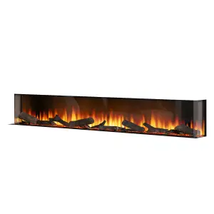 Focal Point Eccentra 2kW Black Electric Fire (H)514mm (W)2016mm (D)220mm