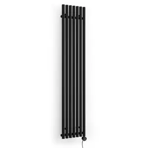 Terma 230V 0.8kW Heban Black Smart Vertical Oil-filled radiator