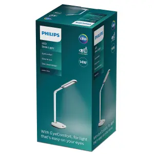 Philips LED RobotPlus Desk Lamp 13W 40K White