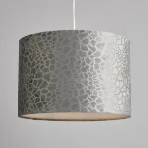 Litecraft Giraffe Grey Easy Fit Lamp Shade