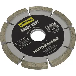 115mm Easy Cut Diamond Blade for Mortar Raking - 22mm Bore Size