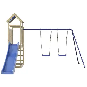 Berkfield Outdoor Playset Impregnated Wood Pine