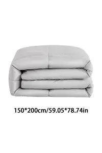 200x150cm Thickened Warm Lightweight Down Quilt Core for The Whole Bed (without Quilt Cover)