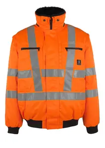 Mascot Safe Arctic Innsbruck Pilot Jacket (Hi-Vis Orange)  (Small)