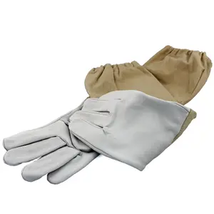 Beekeepers Bee Gloves Quality Large Leather New Beekeeping