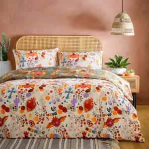 furn. La Vida Festive Reversible Duvet Set