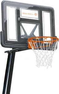 Basketball Hoop with Stand - Bee-Ball Ultimate ZY-020 - Full Height Outdoor Basketball Net for Adults and Children