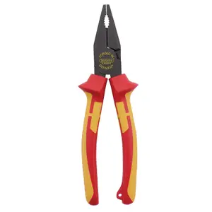 Draper  XP1000 VDE Hi-Leverage Combination Pliers, 200mm, Tethered 99064