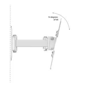 AVF Extendable Tilt and Turn Monitor Wall Mount, for TVs 12 - 43"